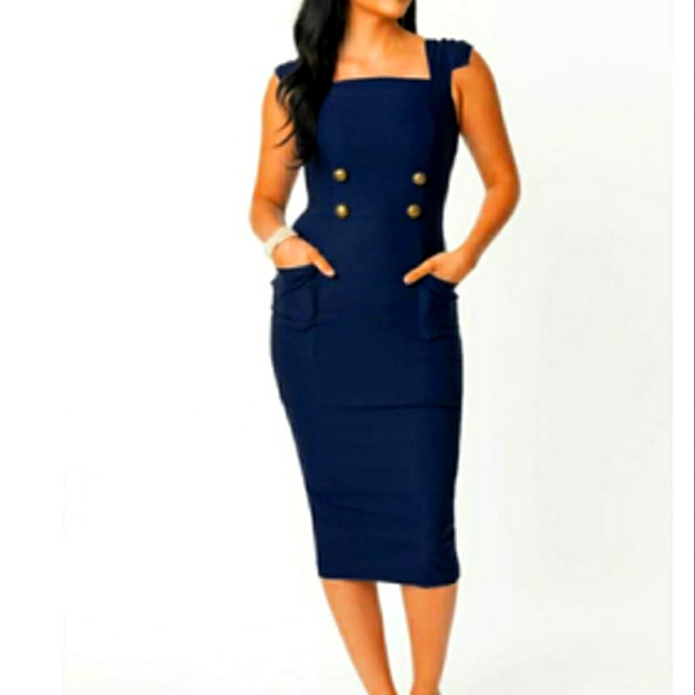 Navy Dress